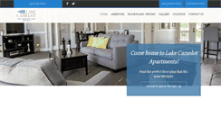 Desktop Screenshot of lakecamelot-apartments.com
